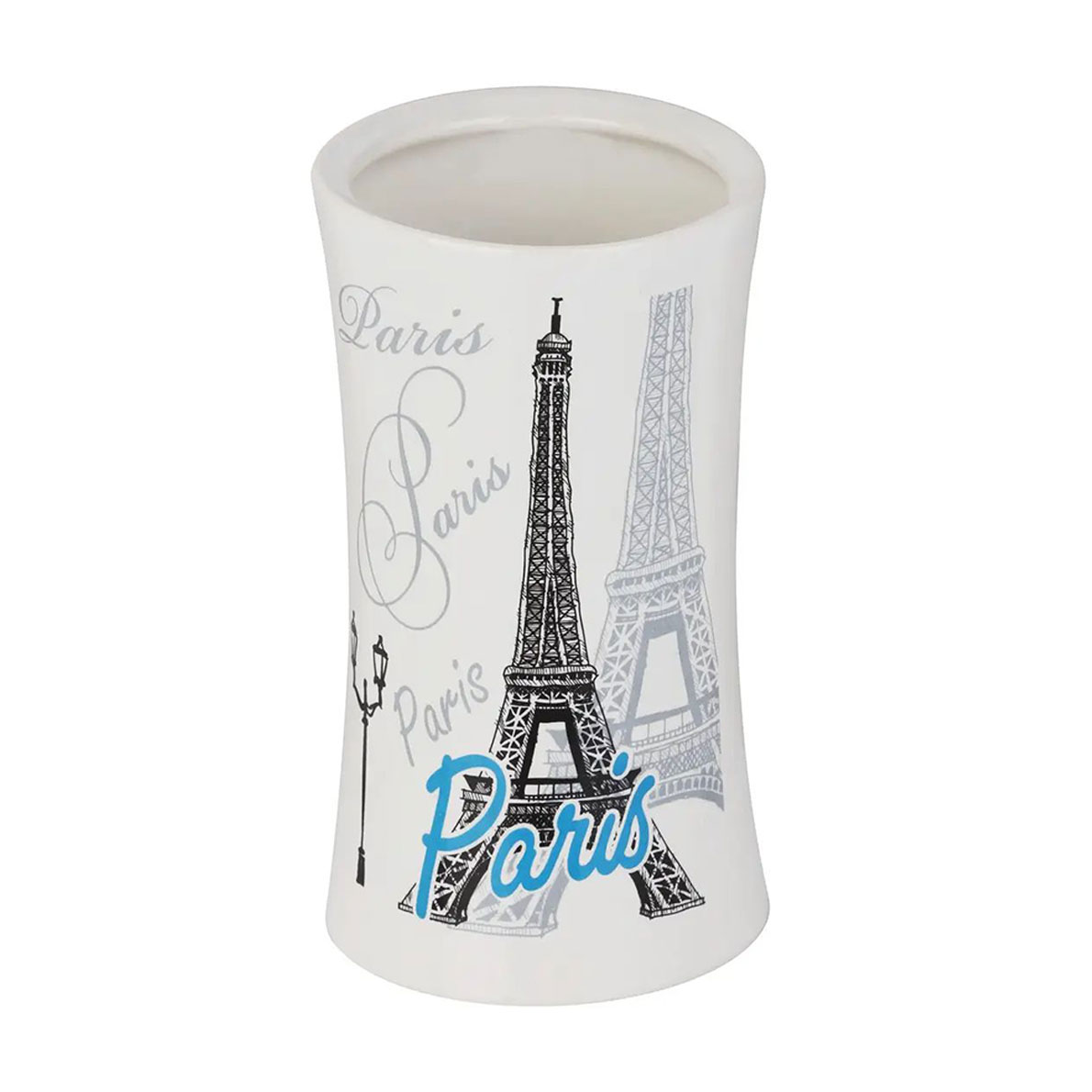 Склянка для зубних щіток Volver Paris білий, 7*12.5*7 см (37011)